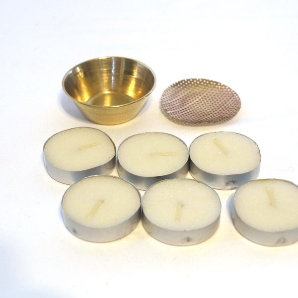 Brass Tealight Burner extras