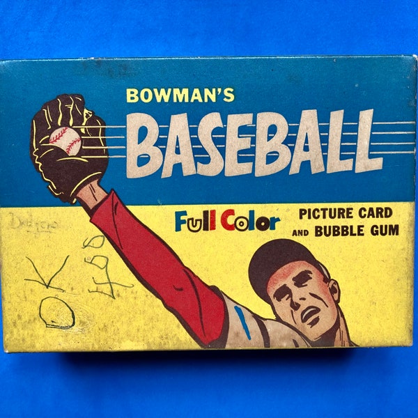Baseball Wax Boxes Etsy
