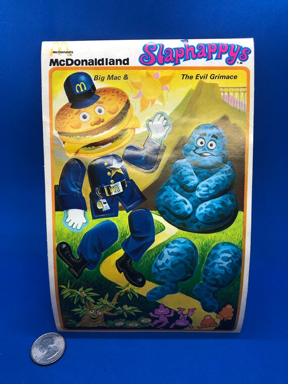 1982 McDonalds Happy Meal Box - LITTLE GOLDEN BOOK New Old Stock Never Used