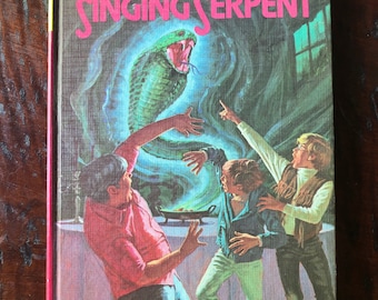 Alfred Hitchcock and The Three Investigators Mystery Series - The Mystery of The Singing Serpent #17 - Random House HB