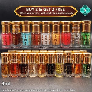 1x Hochwertige Konzentrierte Arabische Parfums Moschus Tahara 3ml - ANGEBOT - Oud Amber Powder Schwarz Erdbeere Oudhöl مسك طهارة عود عنبر اسود