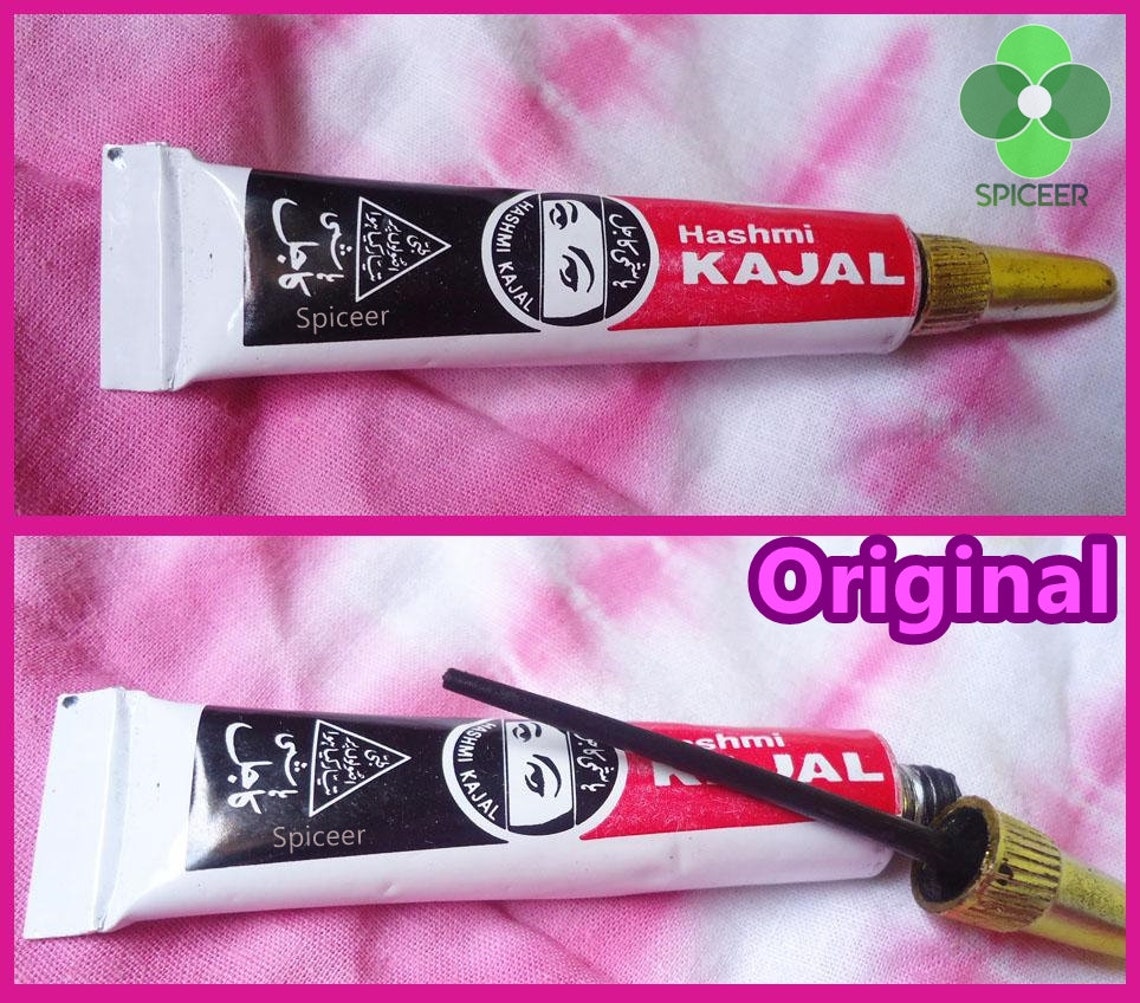 1 Hashmi Black Kajal Eyeliner Pakistani Long Lasting Black Etsy