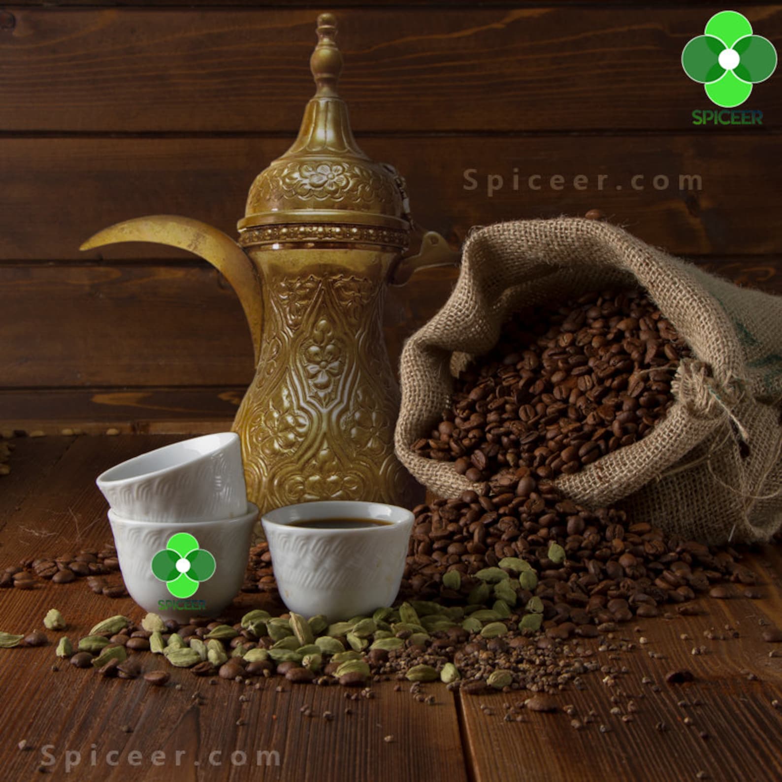 10x Instant Jordanian Arabian Coffee With Cardamom Arabic Etsy