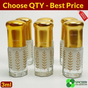 Musk Al Tahara 3ml  Best price مسك الطهارة Thick White Oil High Quality Arabic Perfume concentration Misk Mesk