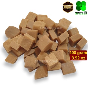 100g Whole Asafoetida Organic 3.52 oz Pure & natural 100% Indian Cubes (Hing) Homemade حلتيت ( Origin India )