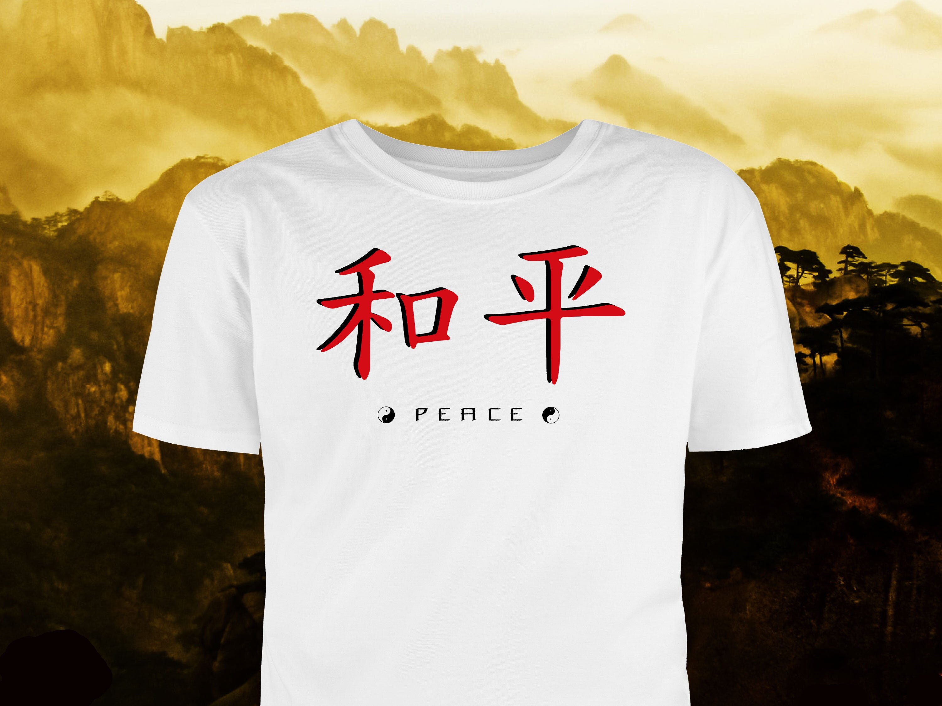 chinese character t shirt