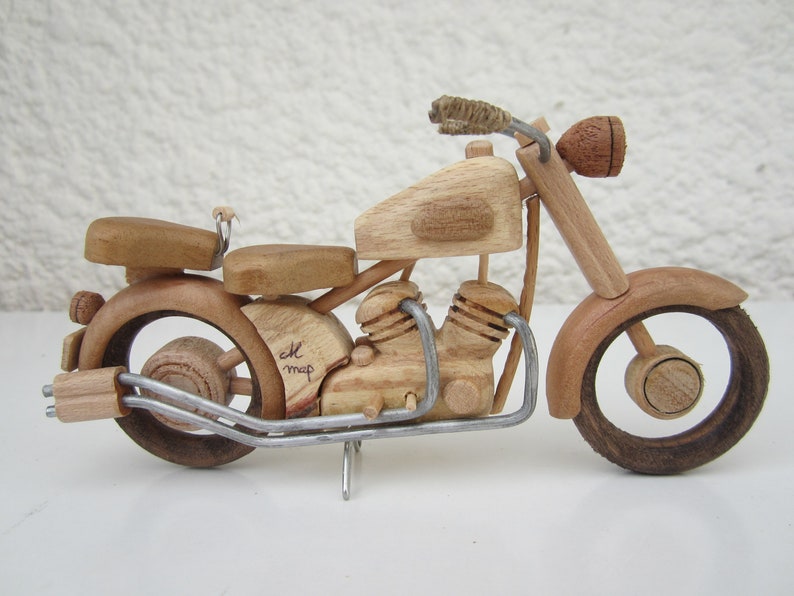 Holz V Twin Motorrad Etsy