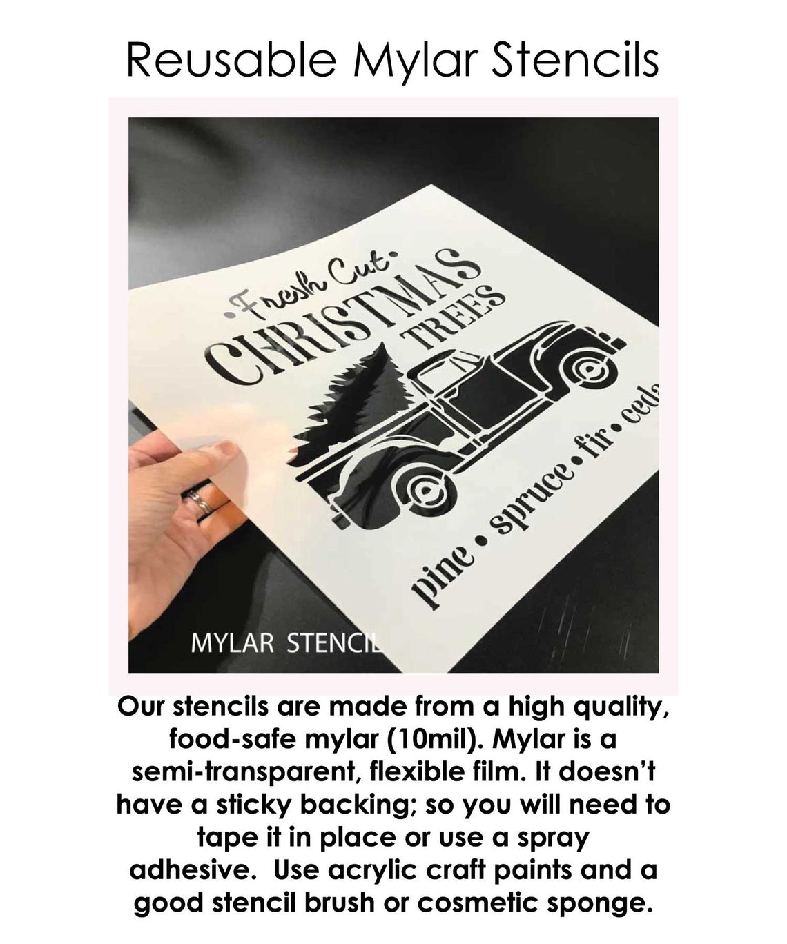 Boho Stencil Reusable Stencil DIY Door Mat Stencil Etsy