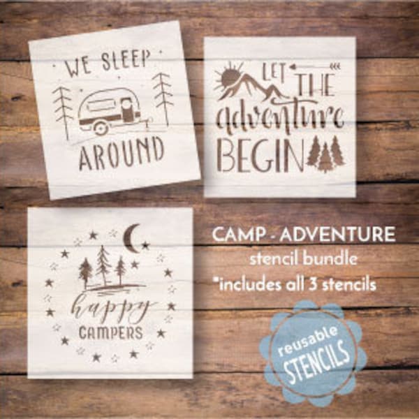 Let the Adventure Begin Cookie Stencil - Etsy