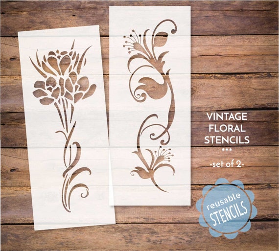 Flower Stencils For Painting Reusable Stencils For Crafts - Temu