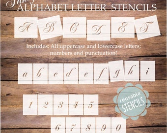 fancy alphabet letter stencils, monogram letter stencils, reusable alphabet stencils, elegant letter stencils, alphabet stencils, uppercase