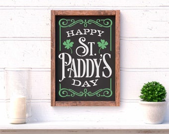 happy st. patricks day stencil, st. paddys day stencil, reusable stencil, shamrock stencil, st. paddy, st. patricks day stencil, march