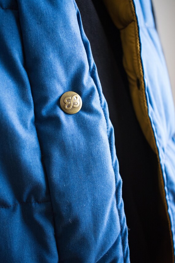 Eddie Bauer 70's/80's Goose Down Quilted Vest/ Me… - image 4