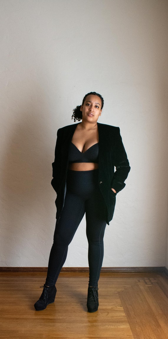 Vintage Sparkle Blazer/ Liz Claiborne Collarless J