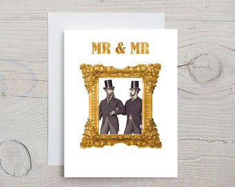 Gay wedding cards, LGBTQ cards, gay cards, funny gay wedding cards, funny cards, retro cards,funny wedding cards