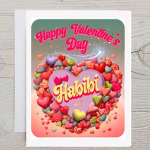 Valentinstagskarten, Lustige Valentinstagskarten, Habibi Karten, Liebeskarten, Lustige Liebeskarten, Persische Liebe, Freundschaftskarten, Galentines Day Karten