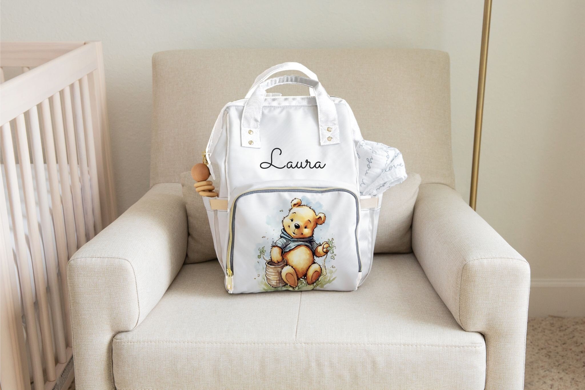 Winnie the pooh baby changing bag sale