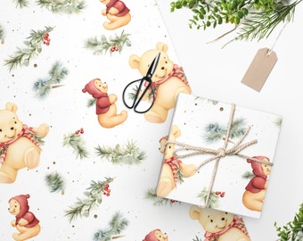 Wrapping Paper Wrapping Paper  Pooh, Winnie the pooh pictures, Winnie the  pooh drawing