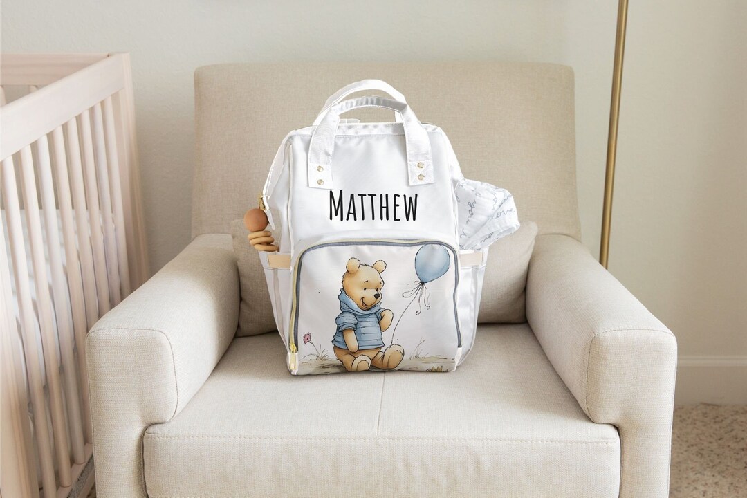 Winnie the pooh backpack diaper bag sale