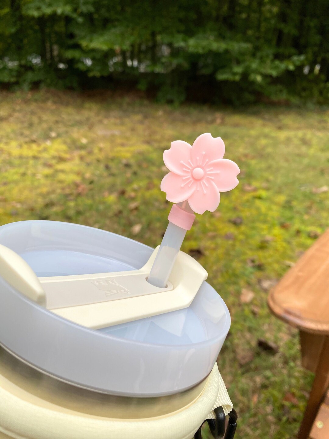 Floral Stanley Straw Topper Water Bottle Dust Cover for Etsy