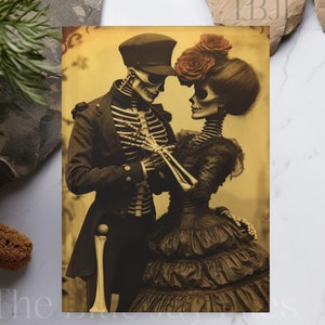 Day of the Dead Manifestation Journal Dark Academia Mindful Lucid Dream Journal, Gift For Sugar Skull Skeleton Lover Dark Romantic Notebook