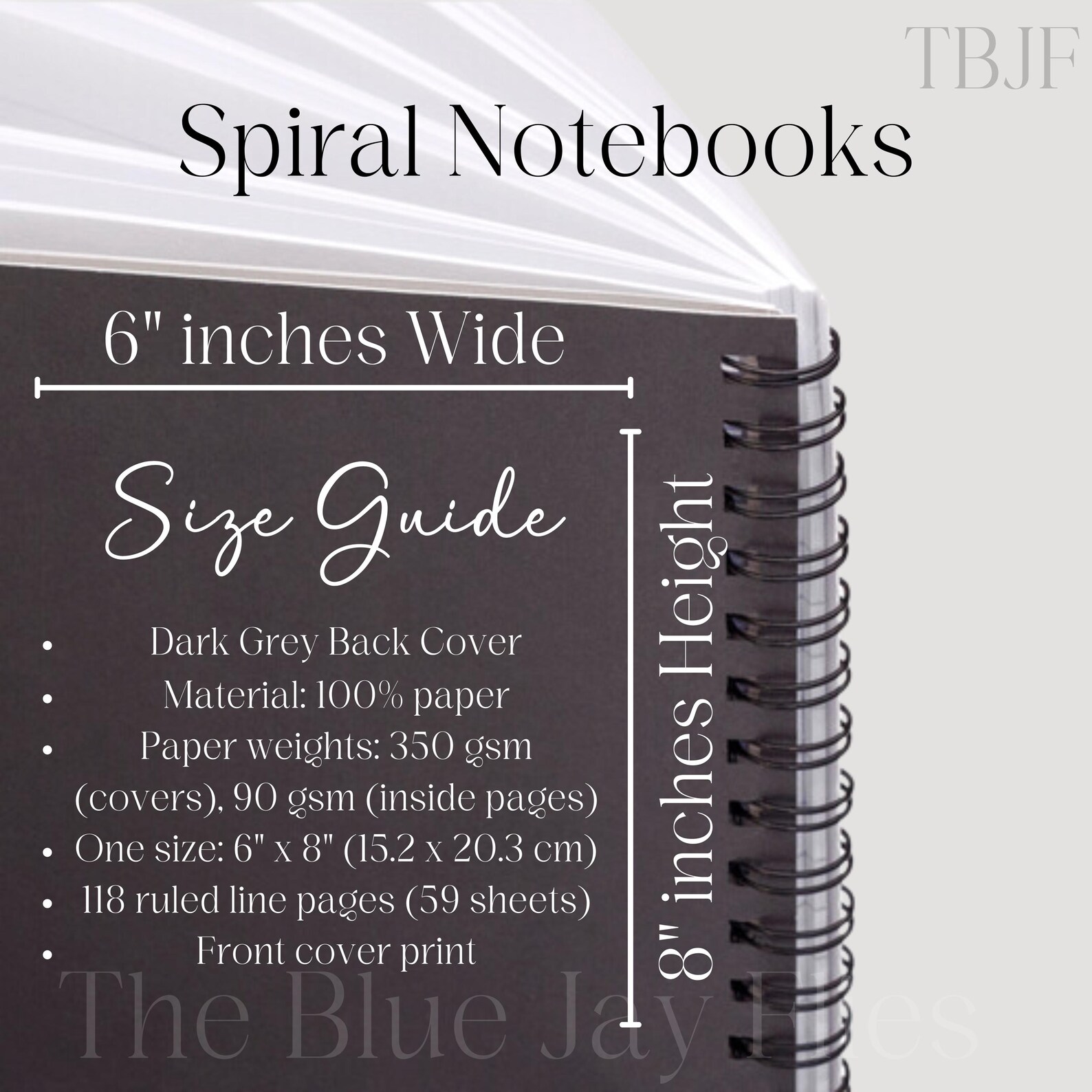 Celestial Crescent Moon and Stars Spiral Notebook, Starry Night Sky ...