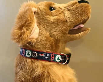 Ultimate Fan Boston Sports Teams Dog Collar