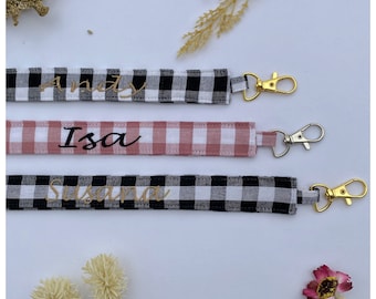 Lanyard, Llavero personalizado, Llavero de tela, Llavero de asa