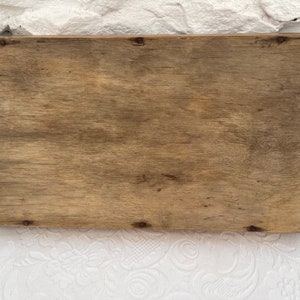 Vintage Wooden Cutlery Tray / Garden Trug / Quirky Storage or Display Tray image 6