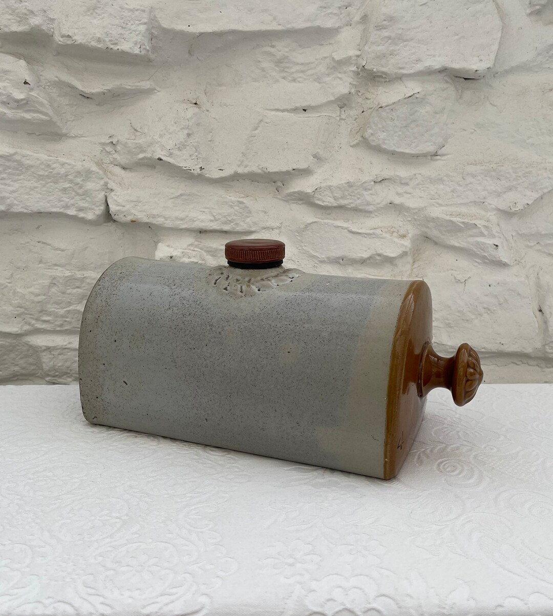 Vintage Stoneware Hot Water Bottle / Bed Warmer Etsy UK
