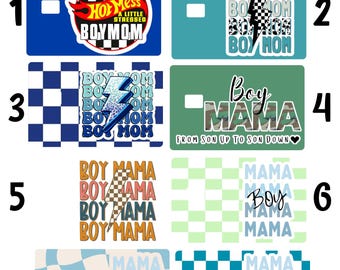 Funda para tarjeta de crédito Boy Mom