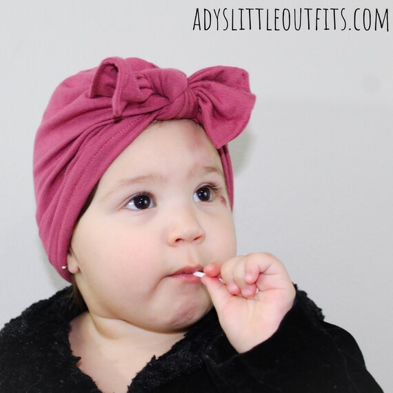 baby pink turban