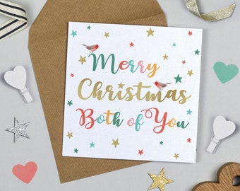 Superstar Christmas Both of You Card