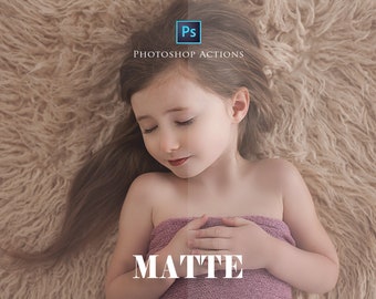 CTR Matte Collection Photoshop-acties, fotofilters voor Photoshop, Rainbow- en Retro Matte-acties, warme en koele matte acties en meer!