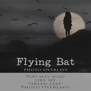 Cute Ghost Overlays, Halloween Overlays, Spooky Overlays, Flying ghosts, Overlays for Photographers and Creatives, Overlays for Photoshop image 4