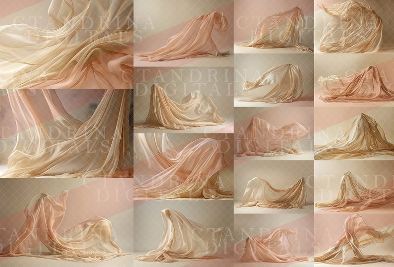 Beige Flowing Fabric Digital Backdrops, Fine Art Fabric Digital Backdrops for Photoshop, Flowing Fabric Maternity Digital Backdrops, best seller, ctandrina digitals, best digital backdrops, digital backdrop overlays, maternity digital backdrops,