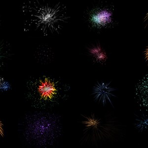 Sternenlicht Overlays, Feuerwerk Overlays, Wunderkerzen Overlays, Spektakuläre Licht Overlays zur mehrfachen Verwendung in Photoshop 30er Set Bild 2