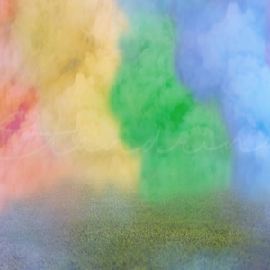 Rainbow Smoke Bomb Digital Backdrop, Rainbow Baby Digital Backdrop, LGBTQ Pride Background, Smoke Bombs in Field, Backdrops for Photoshop