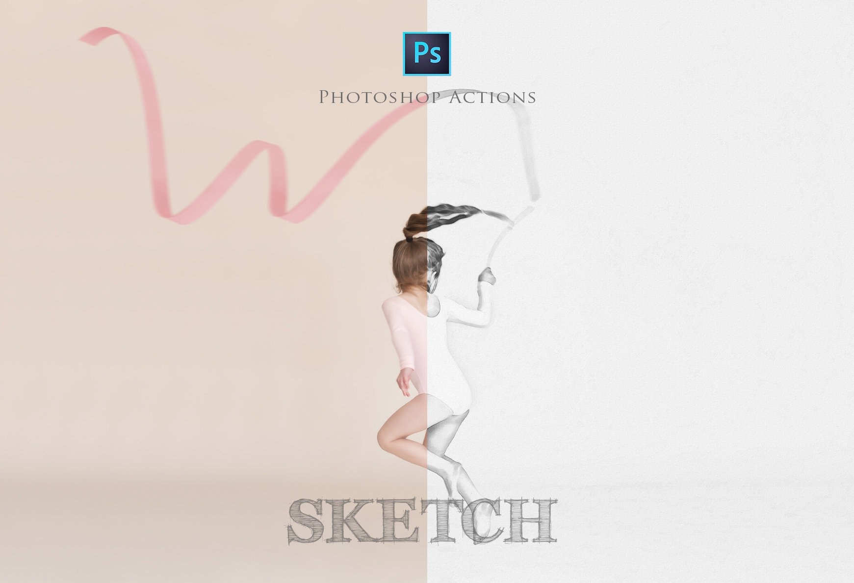 Buy Sketch Art Photoshop Action Photo to Sketch Realistic Pen Online in  India  Etsy