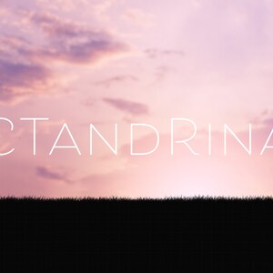 Purple Sunset Silhouette Digital Backdrop: Hilltop Scene (Digital Download)