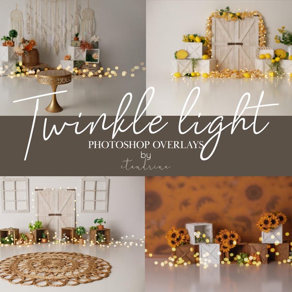 Twinkle Light Overlays Etsy