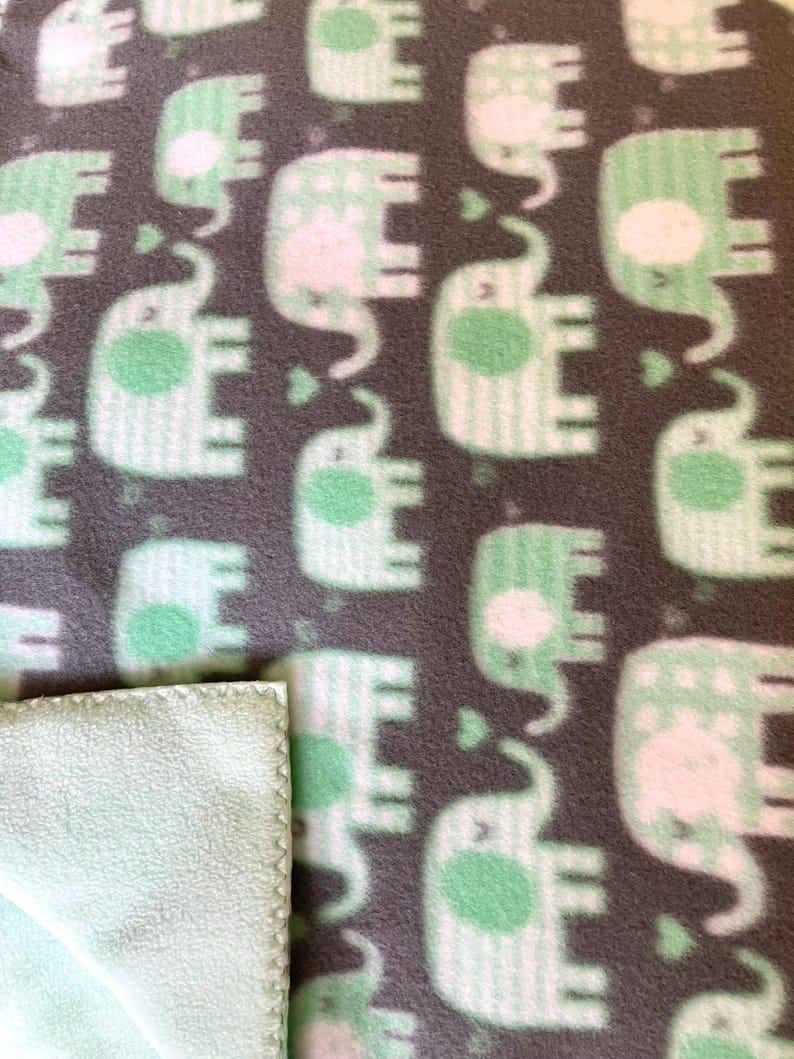 NICU Giraffe Incubator Covers in fleece baby prints for premature infants image 9