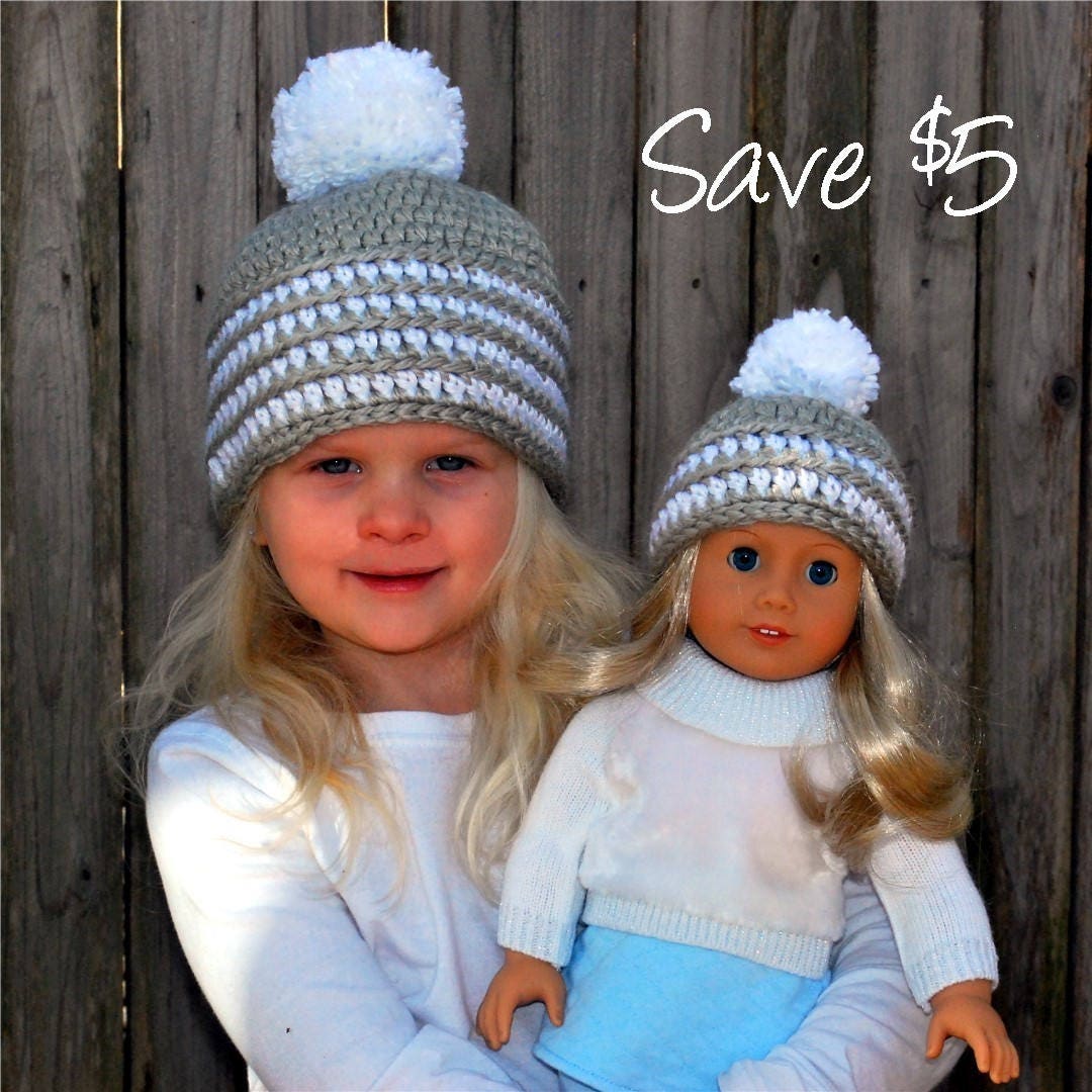 crochet doll hat