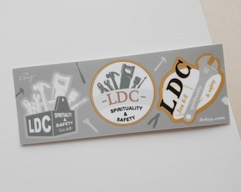LDC Stickers / Planner Stickers / JW Stickers / Spirituality and Safety / Jw gifts / LDC Gifts