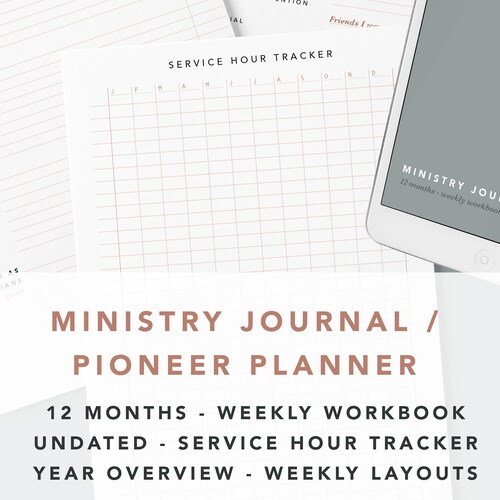 JW Family Worship Planner JW Kids JW Personal Study | Etsy