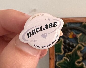 Verkondig het goede nieuws Jw Pin / Regionale Vergadering 2024 / ouderling geschenk / Jw geschenken / Korintiërs 9:16