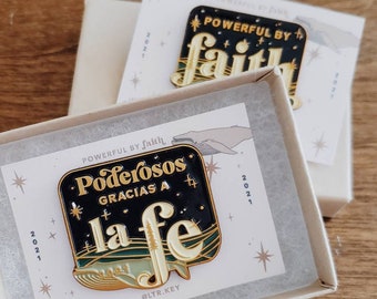 JW Pin / Krachtig door geloof / Jw Convention 2021 / Jw Gifts / Doopcadeau / Ouderling cadeau / JW Pioneer