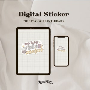 No Hay Vida Mejor Digital Sticker / Planner PNG / JW Gifts / JW Gift / Study Guide image 2