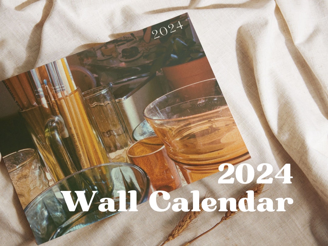 2024 Monthly Calendar / Year Planner / Minimalist Calendar / - Etsy