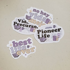 Pioneer Life - Best Life Ever Stickers / No Hay Vida Mejor- Vida de Precursor / Planner Stickers / JW Stickers / Jw gifts